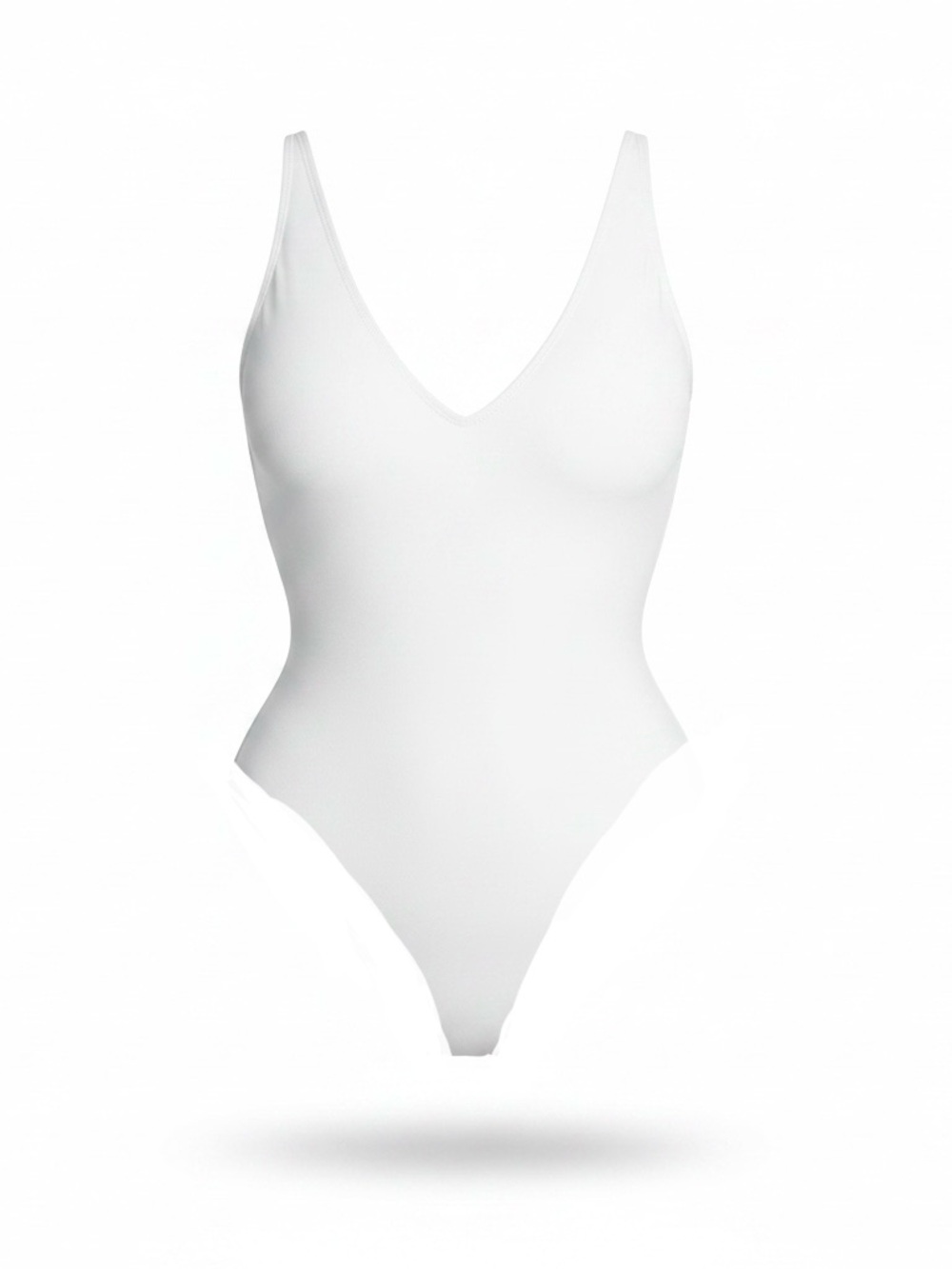NWT TA3 Hi Cut Plungey one piece swimsuit medium short